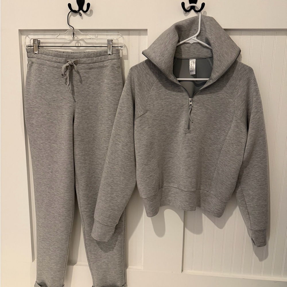 SPANX air essentials Light Gray Lounge Set